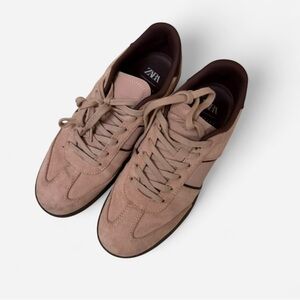 Pink and brown Zara shoes. Size 39.